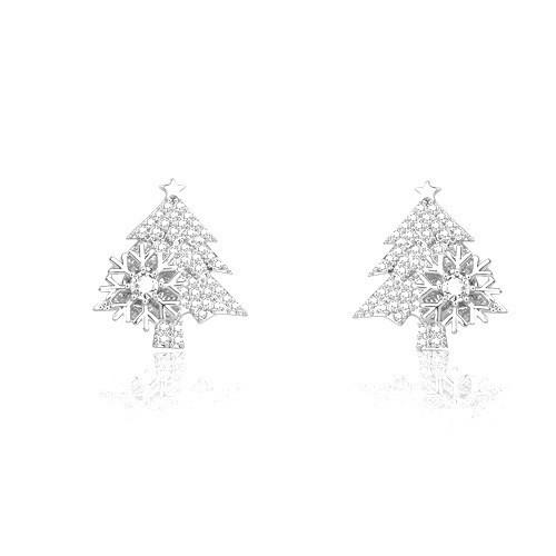 Christmas Lady Earrings Fashion Casual Delicate Elegant Alloy Earrings Gift