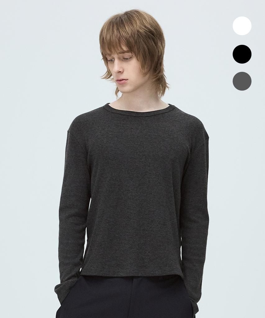FRAGE Ribbed Slim Long Sleeve