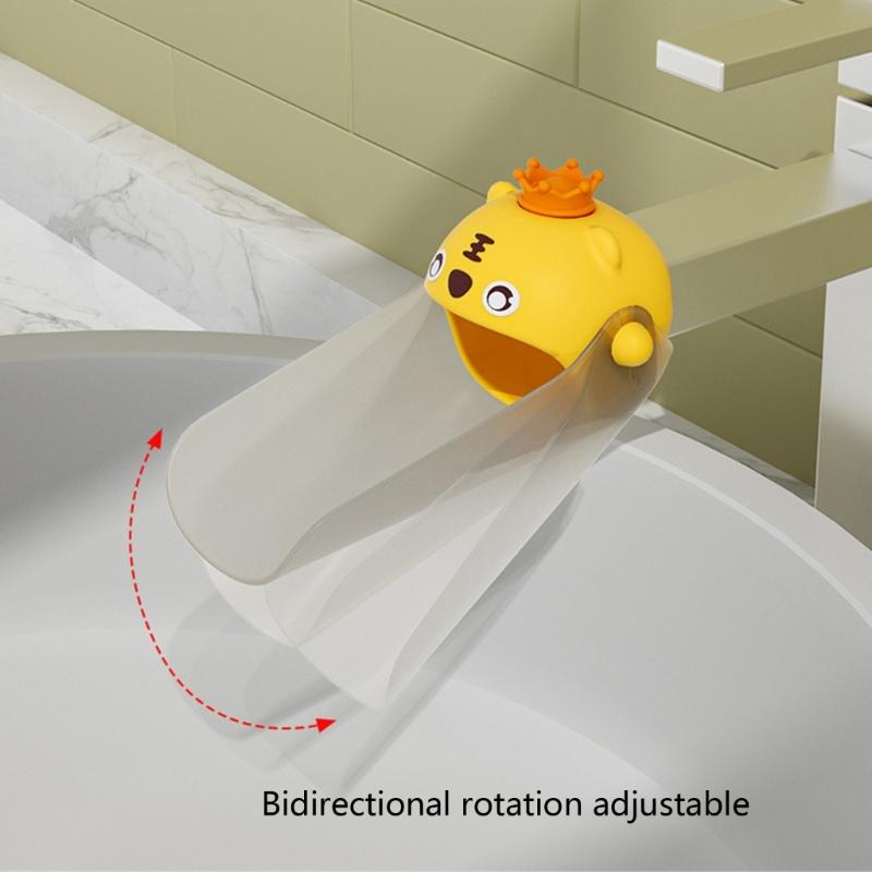 Child Friendly Sink Handle Extension Tool Adjustable Faucet Accessory For Small Hands