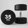 Kairui Fixed Rubber-Coated Dumbbell Set