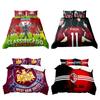Football-themed Bedding Set Includes Duvet Cover And Pillowcase Polyester Material