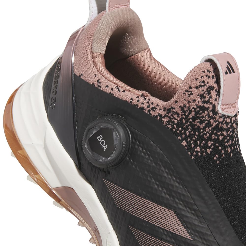 Golfschuhe Adizero Zed G 25 Boa Core White cm 2E [Adidas Golf] Damen Schwarz/Warm Clay/Off 24.0