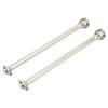 2PCS RC Front and Rr CVD Drive Shaft Steel RC Driveshaft Dogbones For   1/7 1/8 RC Cars