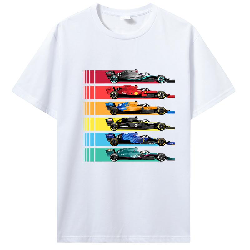 F1 Team Racing Fans T Shirt Formula One Racer Lando Norris Tees Men Women Vintage T-shirt Cotton Tshirt Tees Tops