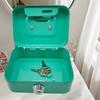 Portable Piggy Box Made Of Metal Small Security Lock Box Sturdy Coin Boxes Money Safe Box Lockable Cash Box With Key For Kids