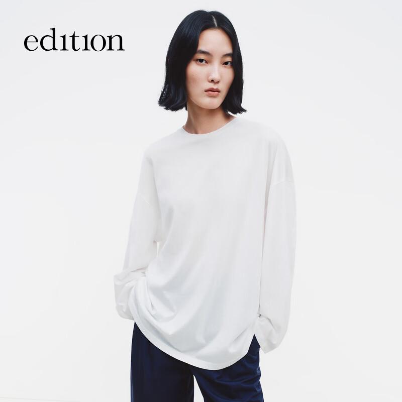 EditionE+ 2026 Spring Relaxed Fit Long-Staple Cotton T-Shirt