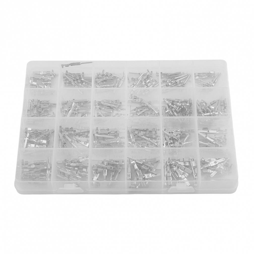 Car Electrical Pins Wire Terminal Kit 260 Pieces Included