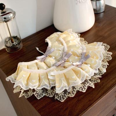 [KIMnyang_deng] Yellow Ribbon Lace Cape for Dogs and Cats