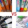4-in-1 Multicolor Ballpoint Pen 10 Colors Retractable Bear Ballpoint Pens For  School Supplies Students Children Gifts5ml