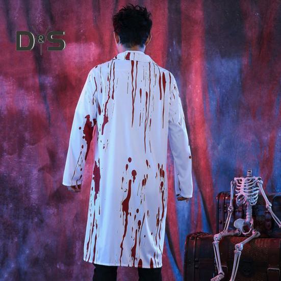 Halloween horror sangue enfermeira traje feminino masculino médico traje casal férias terror cosplay halloween role play traje