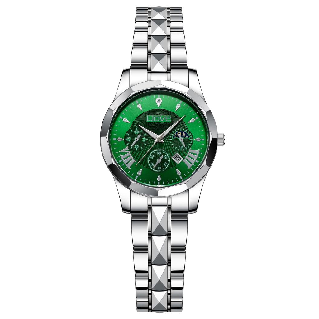 Luminous Calendar Men'S Hand, Fashion Business Quartz Watch, Non-Mechanical Watch Couple Watch