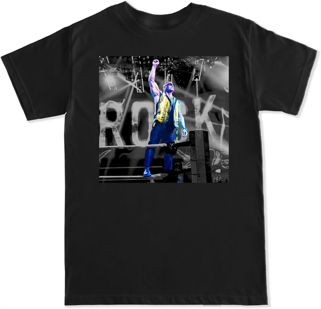 Men s Rock Pose T Shirt S разноцветный