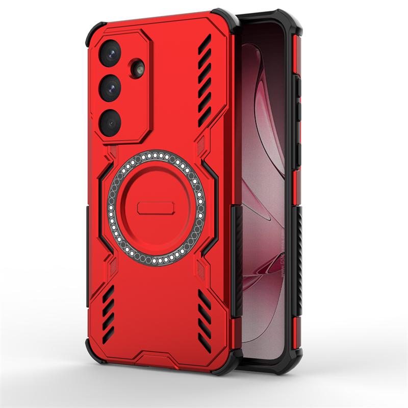 Armor Case For Samsung Galaxy S25 FE Magnetic Adsorption Wireless Charge Back Cover Samsung S25 FE Case For Samsung S25 FE Case