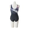 Mizuno Swimsuit for Gym Size 09 Women's One-Piece (U-Back) Use, Black, S, N2JA2344,
