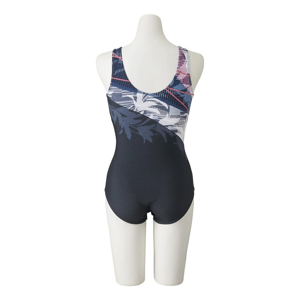 Mizuno Swimsuit for Gym Size 09 Women's One-Piece (U-Back) Use, Black, S, N2JA2344,
