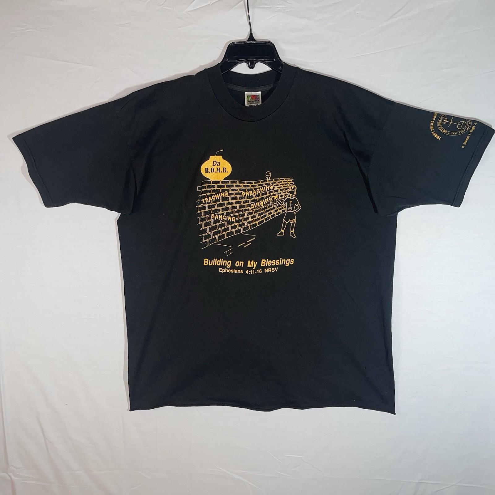 Vintage 90s Religious Church God Shirt Men’s 2xl Fruit Of The Loom Best Tag XXXL