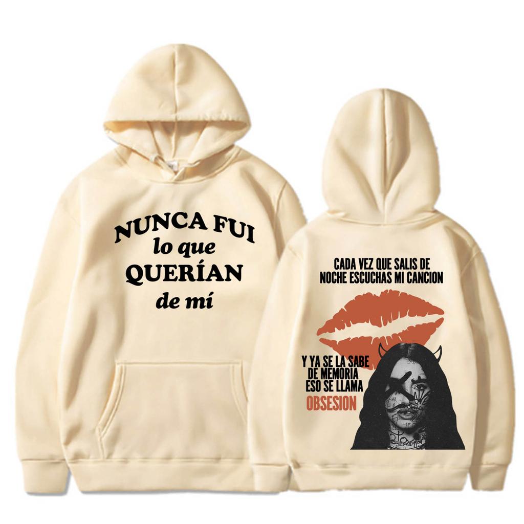 No Vayas a Atender Cuando El Demonio Llama Hoodie Harajuku Pullover Lali Esposito Tops Man Woman Sweatshirt Fans Gift