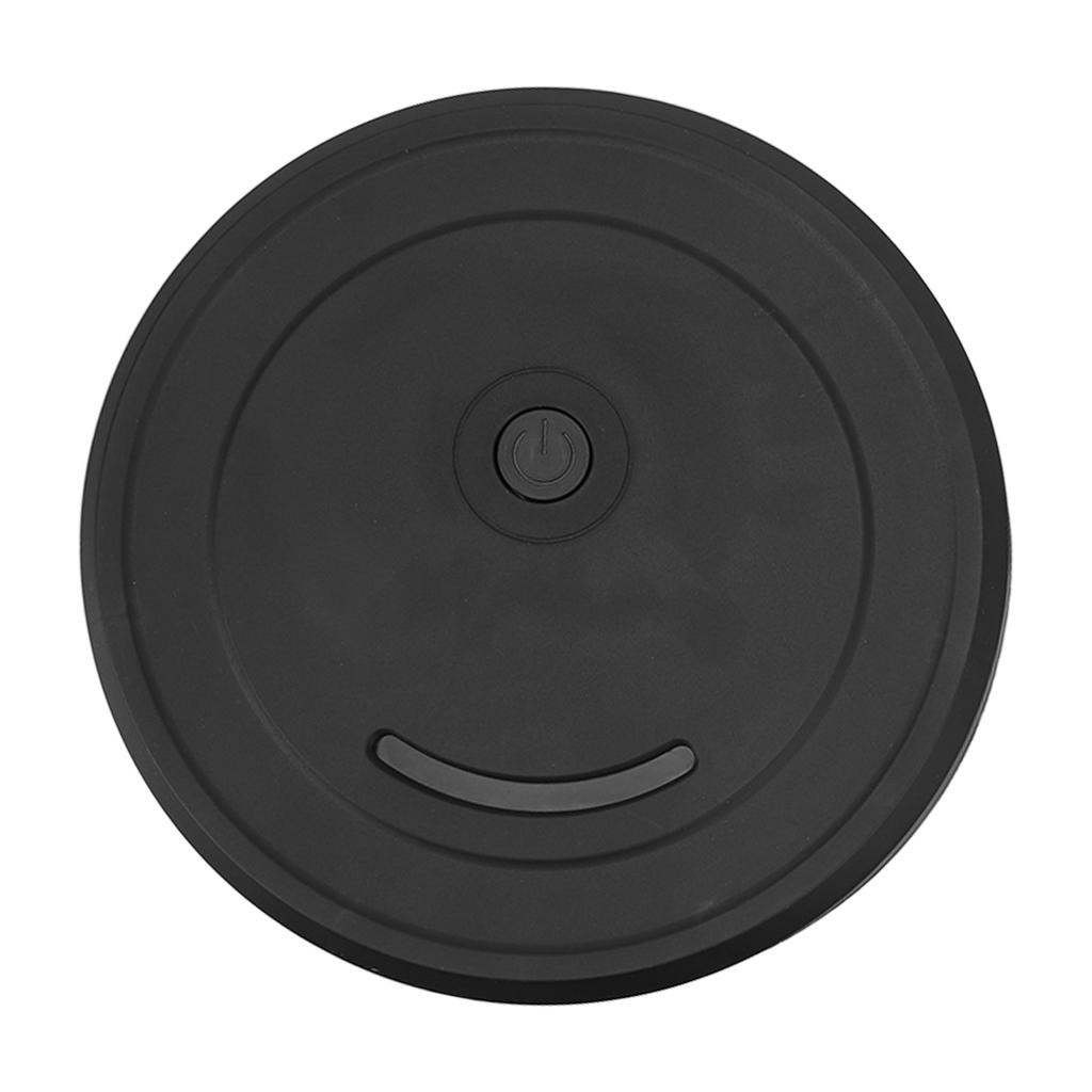 Roboterstaubsauger ABS Intelligent Starke Saugkraft Saugroboter mit Mopps für Zuhause Schwarz