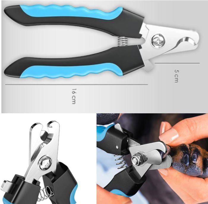 Ciseaux professionnels - AUCUNELY - Ciseaux à griffes - Avec lime à ongles