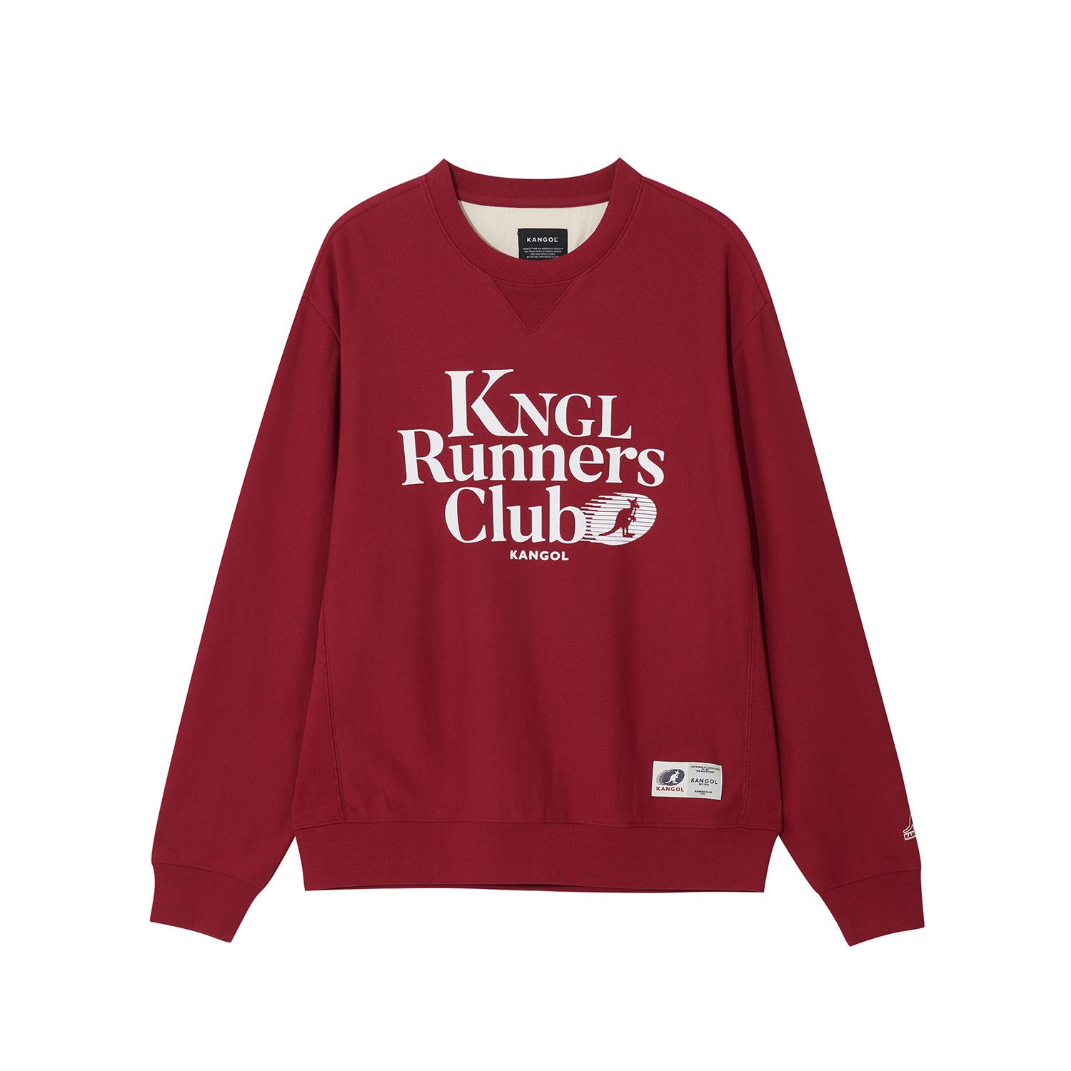 Kangol Athlete Sweatshirt 1775 Burgundy Burgundy/L