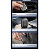 Two-in-one Reciprocating Razor with Digital Display, Magnetic Attachment, Three Blades, Portable Multi-functional Electric Trimmer