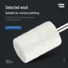 Wool Polishing Buffing Head with Shank for Mirror Finish on Jade and Metal
