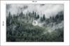 Photomural Forest In The Morning Mist Non-Woven 90x60