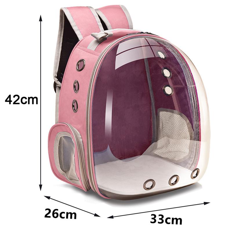 Cat Carrier Bags Pet Carriers Small Dog Cat Backpack Breathable Travel Space Capsule Cage Pet Transport Bag Carrying For Cat