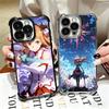 Sword Art Online Yuuki Asuna Vergoldete Handyhülle Für Iphone 16 17 Pro Max Air 16E 14 15 Plus 12 13 Mini Sturzsicher Airbag Abdeckung