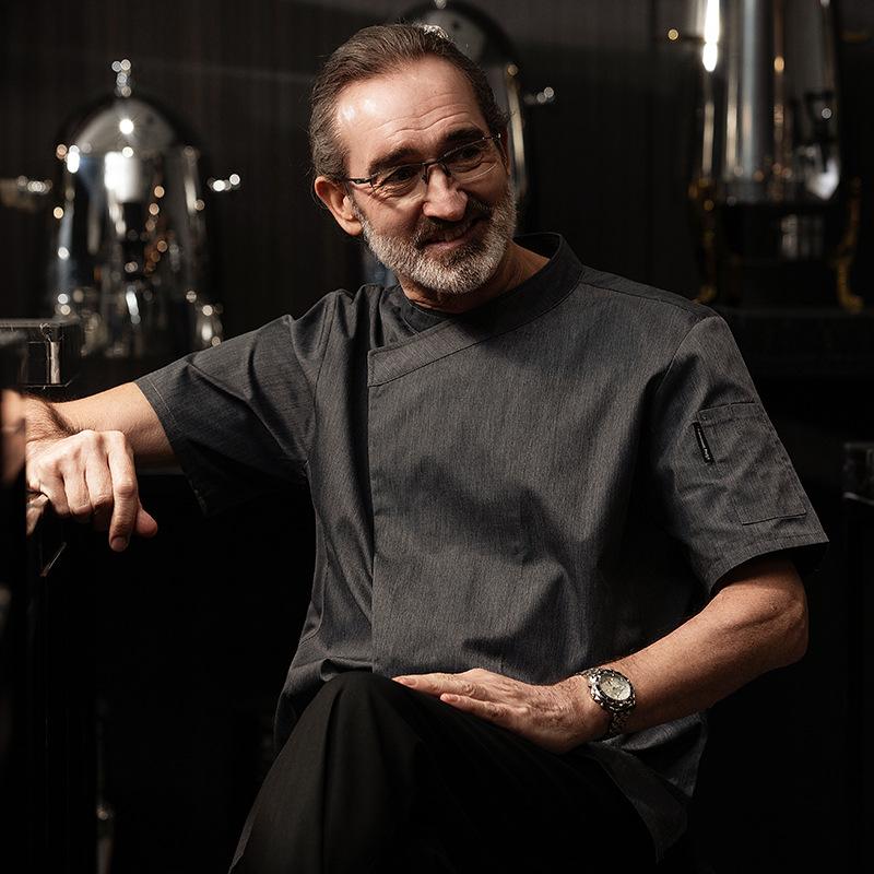 Herren- und Damen-Kochoveralls Einteilige Oberteile Hotel Kuchenbäcker Werkzeug Kochoveralls