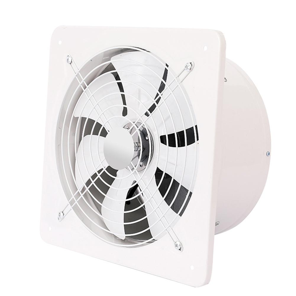 Duvara Monte 4 İnç Egzoz Fanı 80W Enerji Verimli Hava Sirkülasyonu Mutfaklar Banyolar Tavan Araları ve Bodrumlar İçin