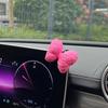 Car Hooks Cute Invisible Bow Decorations Center Console Decorations And Interior Screen Decorations