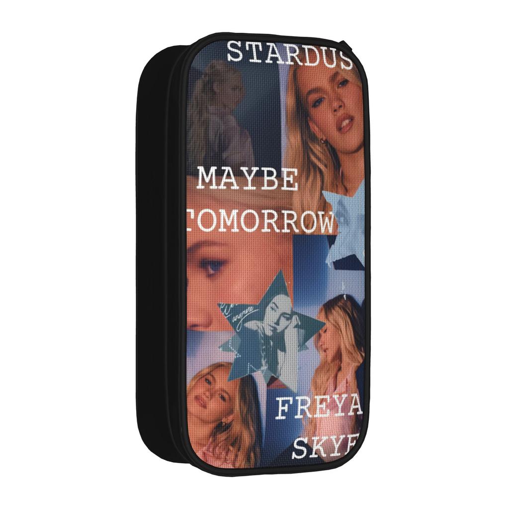 Freya Skye Stars Align Tour 2026 Pen Box Double Layer Large-capacity School Accessories Pencil Bag Amazing Gift