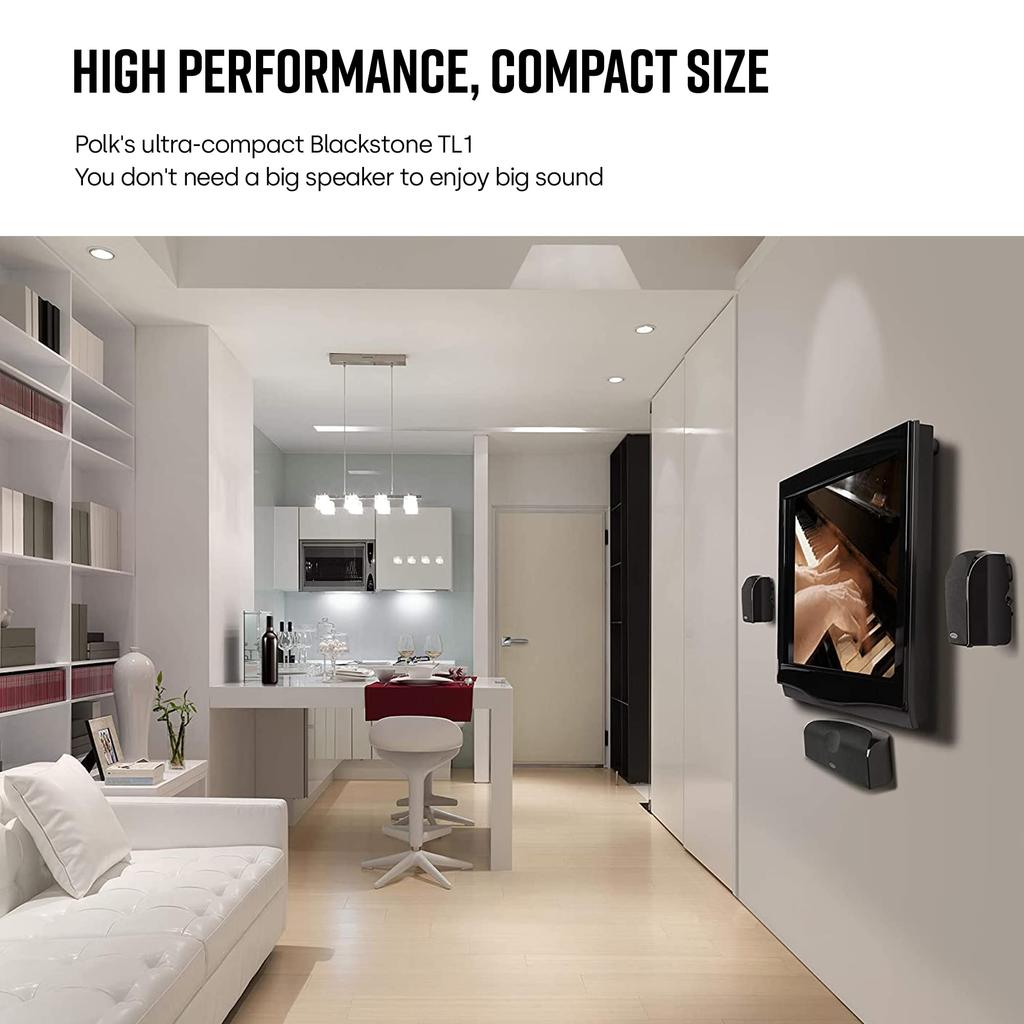 Polk Audio TL1 Center Speaker Product (Black)