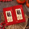 6PCS Red Pocket Luck Money Envelopes Traditional Lucky Money Pocket  Spring Festival