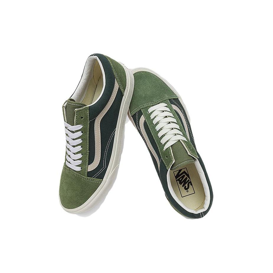 Vans Old Skool Suede Canvas Unisex Tri-Tone Green VN000CR5CX1