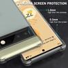 Luxury Clear Pnone Case Google Pixel 8 Pro 7a 7Pro 6 Pro 6a Four Corner Shockproof Soft Silicone TPU Back Cover Cases Shell