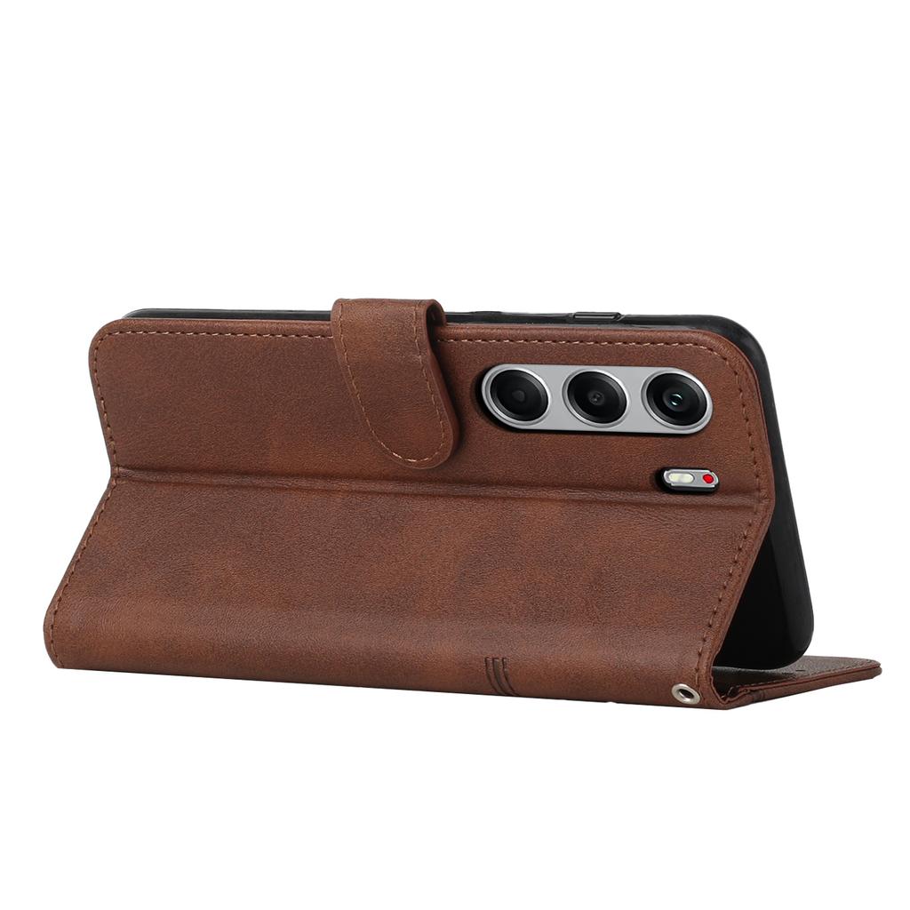 For TECNO Camon 40 Pro 4G Case Leather Stand Protective Phone Cover