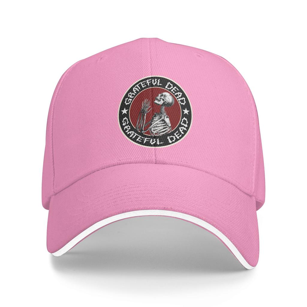 Grateful Dead Baseball Cap UnisexTeens Custom Logo Hip Hop Hats Summer Classic Hunting Camping Breathable Baseball Caps
