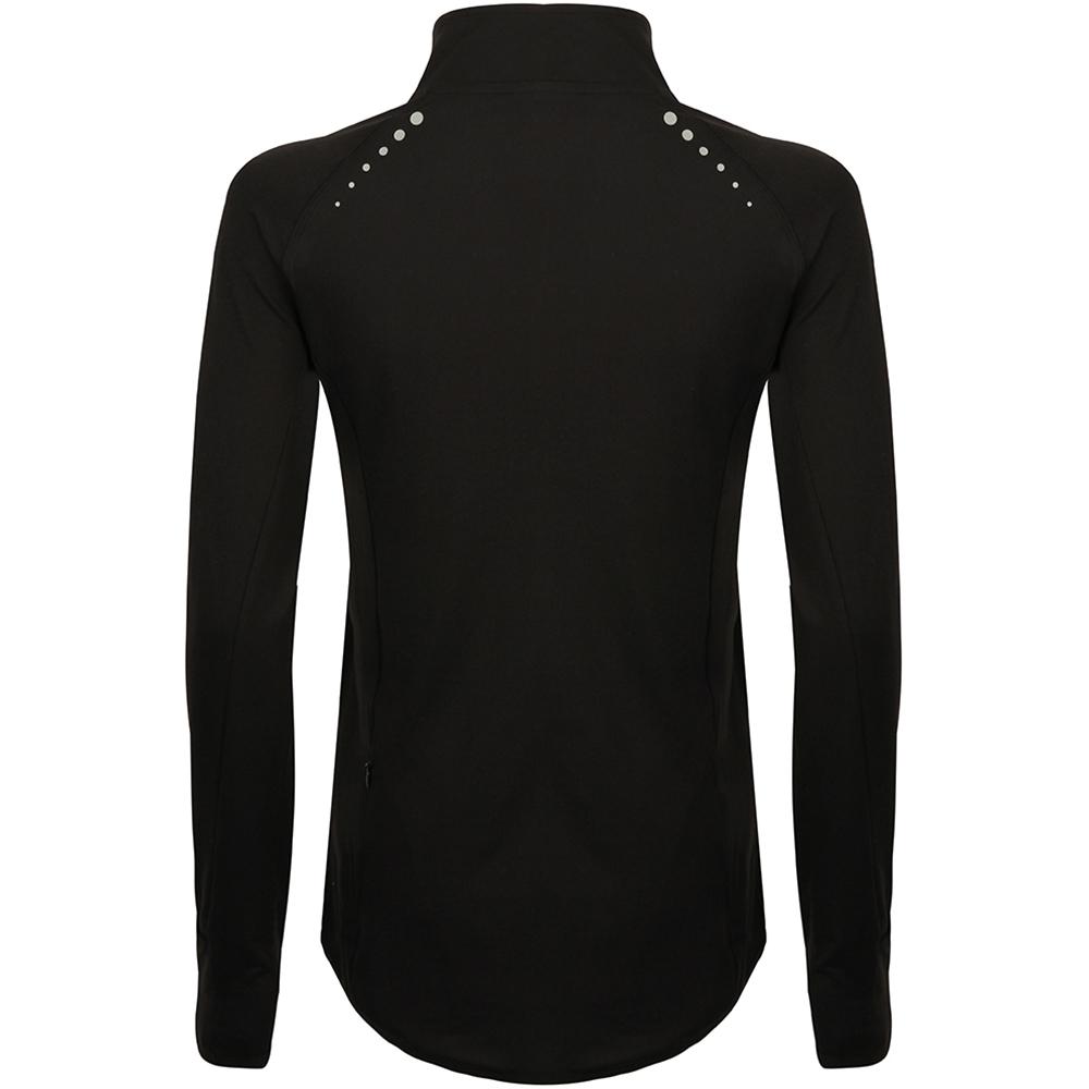 Tombo Womens/Ladies Long Sleeve Zip Neck Performance Top
