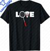 Badminton LOVE TShirt Funny Unisexs Clothes Tops Streetwear Graphic T Shirts Unisex Summer Streetwear Camisas