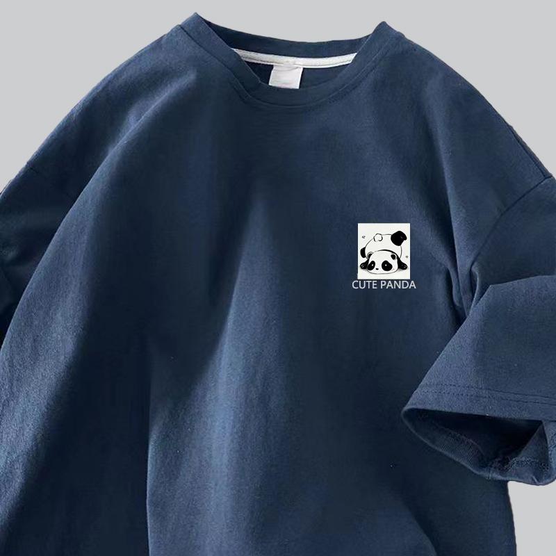 Cotton Short-sleeved T-shirt Female Summer New Five-minute Sleeve Loose