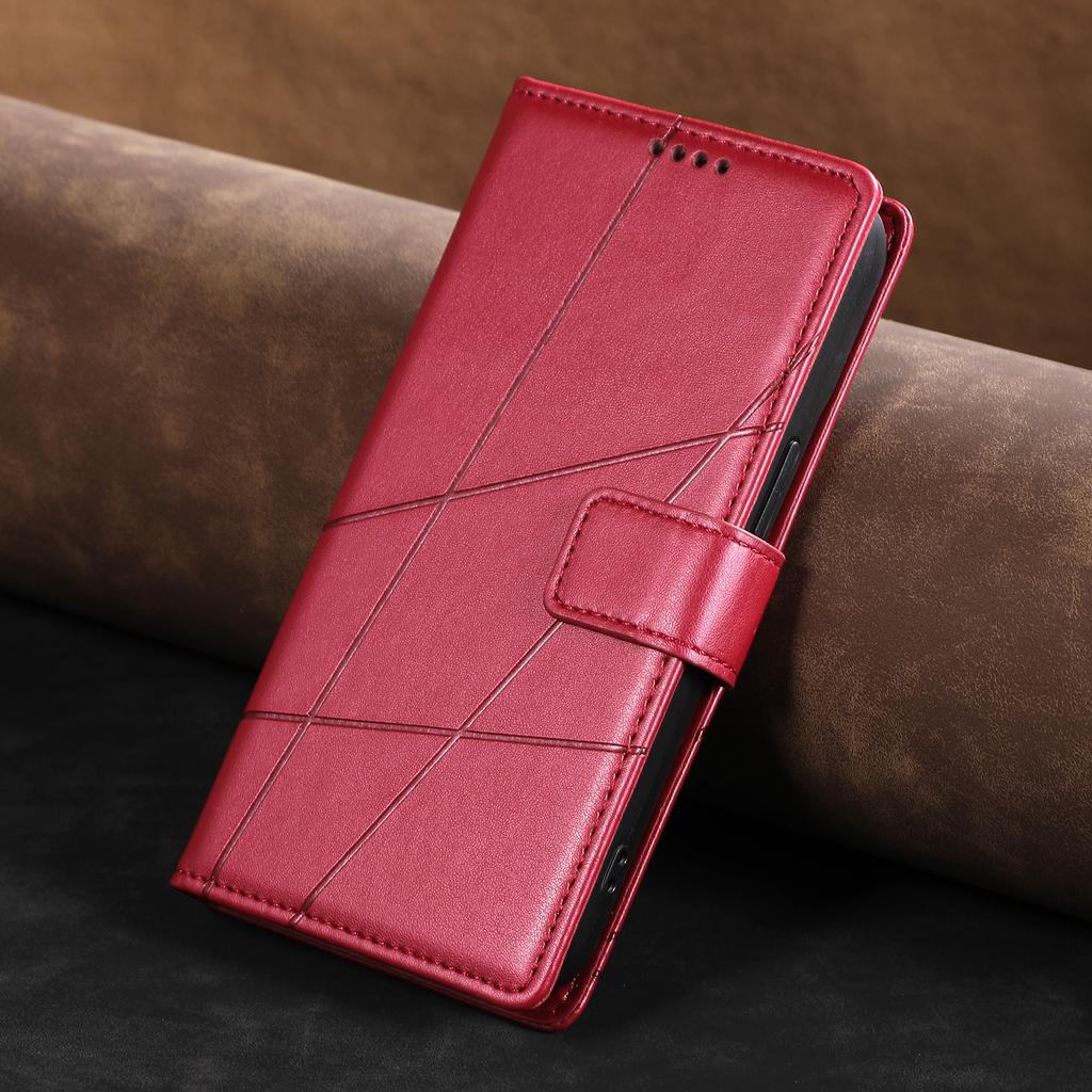 Leather Flip Phone Case For iPhone Air 17 16 15 14 13 12 11 Pro XS Max XR X 7 8 Plus SE 2025 Business Lanyard Wallet Cards Cover