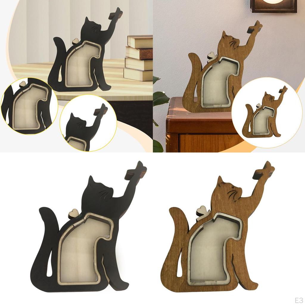 Pet Hair Keepsake Box Dog Cat Container Gift for Loss of Furry Friend,Wooden Ornament Memorial