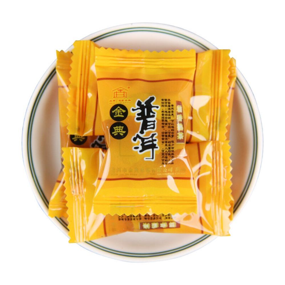 500g Ripe Pu-erh Tea Cake Glutinous Rice Flavor Tuo Cha Black Tea