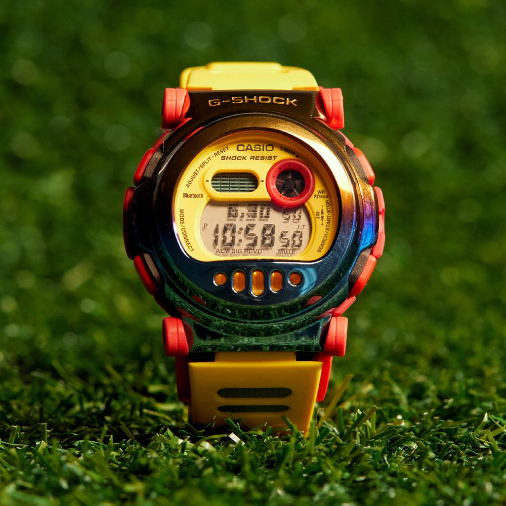 Casio Men G-SHOCK Yellow Watch G-B001