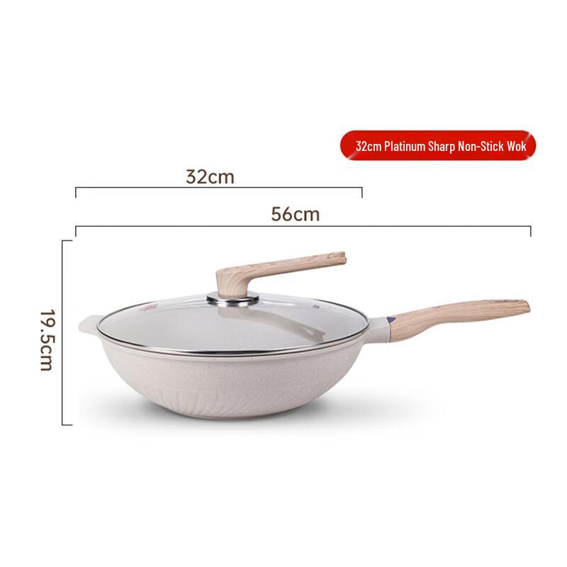 Shuangxi Boruishui Serie 32cm Maifan Stein Antihaft-Wok