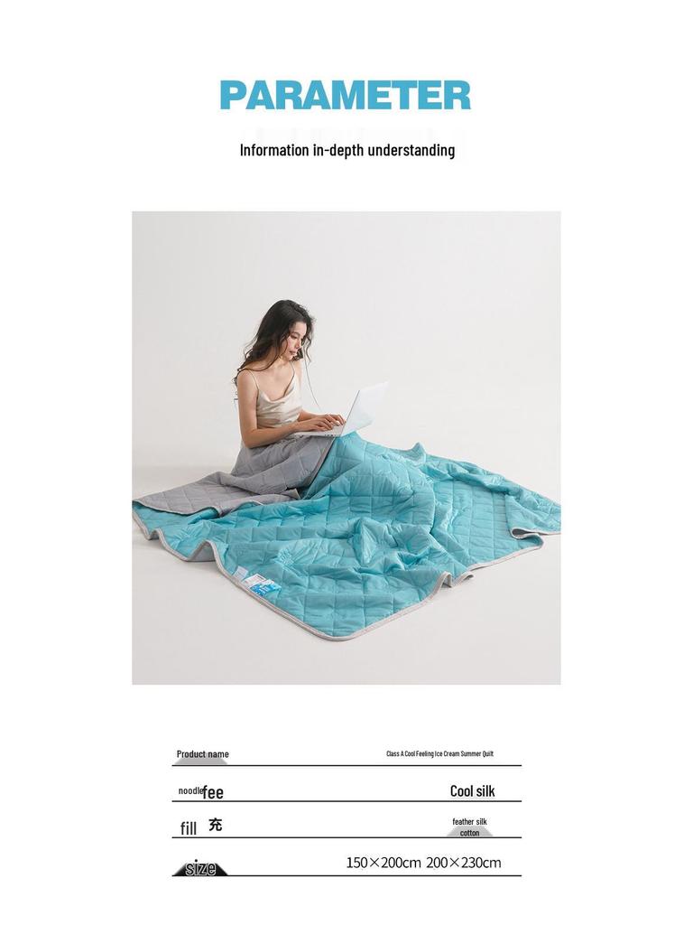 Ice Spring Cool Silk Summer Quilt 2025: Ultra-Soft, Air Conditioning Comfort, Hot Seller