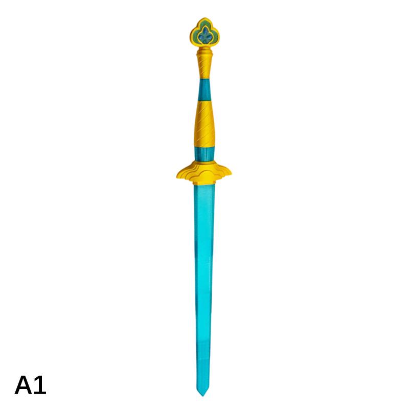 

K-pop Охотники на демонов Масштабируемый меч Руми Косплей Длинный меч Украшение Реквизит Светящийся Портативный Аниме Коллекционный Вечеринка Подарок