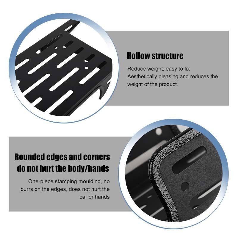 Top Roof Rack Luggage Storage Carrier Shelf For Suzuki Jimny 2019 Up 4-Door Version Interior Accessories ( Aluminium Alloy)